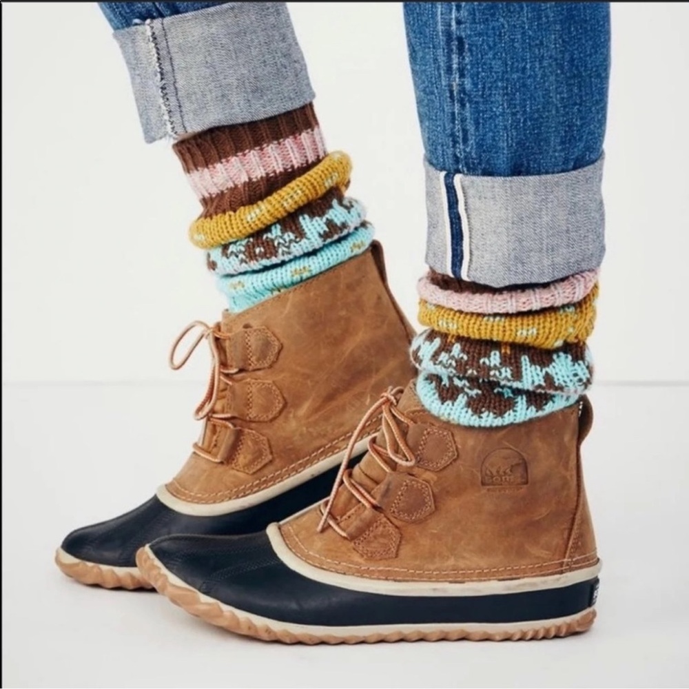 Sorel Out N About Duck Boots In Tan Size 7